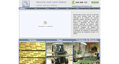Desktop Screenshot of maderasjoselavingomez.com